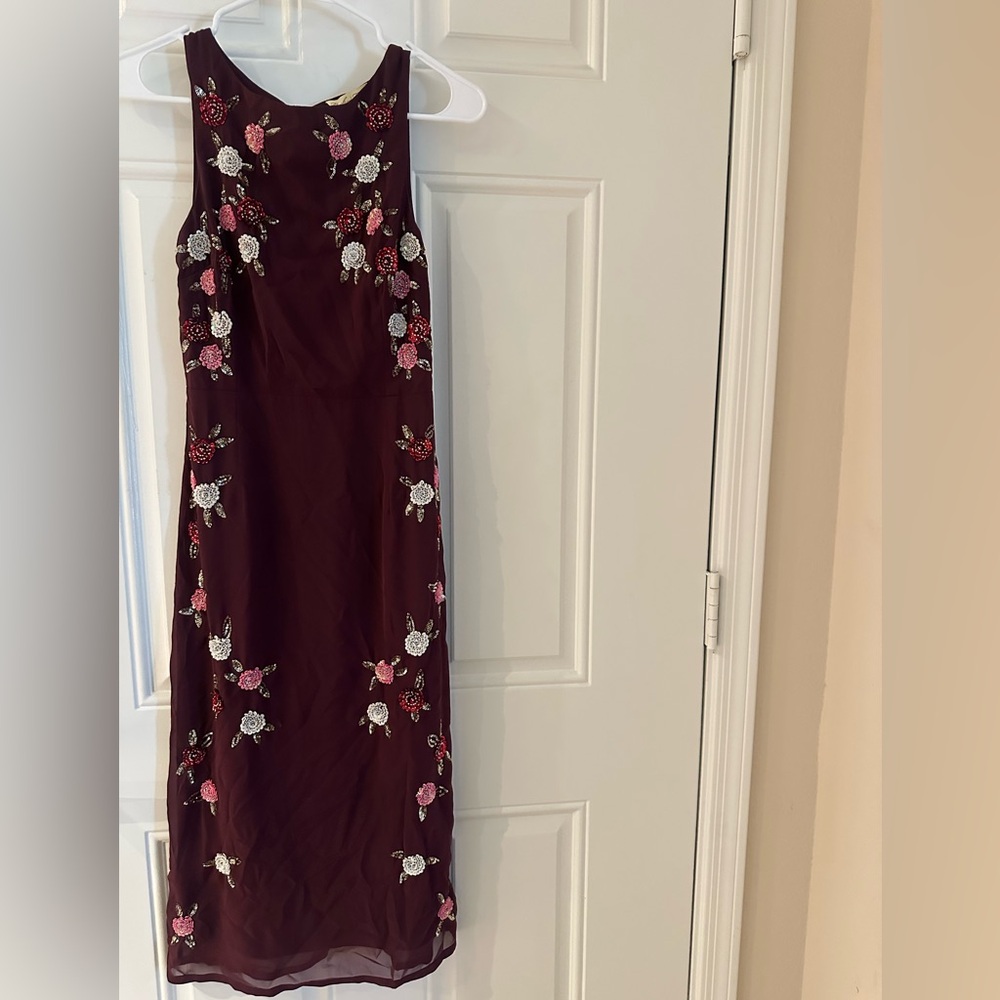 Floral Embroidered Dress
